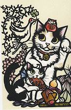 タンブラー/切り絵・cut art さとうみよ めでたづくし 人気絵柄がタンブラーに