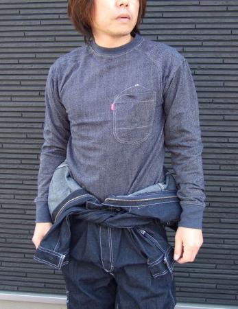 Snap-on/スナップオン -WORKING GEAR- ロゴ刺繍ロングTシャツ ◎ワーク系ロンT