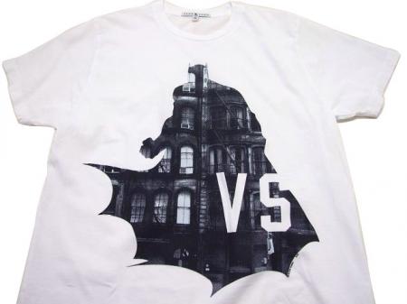 バッドマンvsスーパーマン JUNK FOOD/ジャンクフード 半袖Tシャツ white
