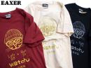 EAXER イークサー　ワッチキャットTシャツ 新品　ネコtシャツ　メガネ猫t　オリジナル