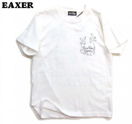 サーフ兎Tシャツ うさぎt　EAXER ラビットビーチ 男女兼用 半袖Tシャツ19003