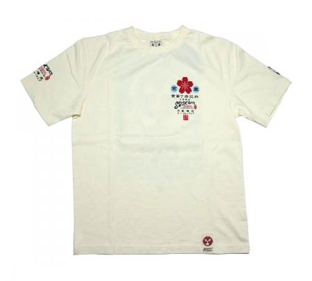粋狂/すいきょう マッチラベル半袖Tシャツ 和柄tシャツ