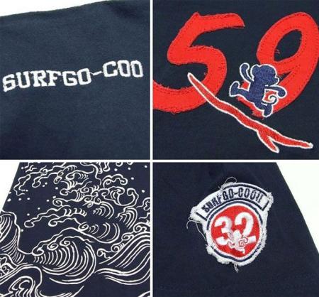 【ゴクー】SURF GO-COO!! 「3259」半袖Tシャツ POWERED BY SANMAR