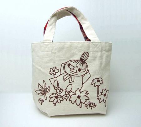 ムーミングッズ/ トート バッグ【BAG】ミィのリバーシブルランチトート/チェック柄