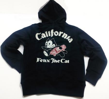 FELIX the CAT /フィリックス スケボーキャット プルパーカー 73FX04