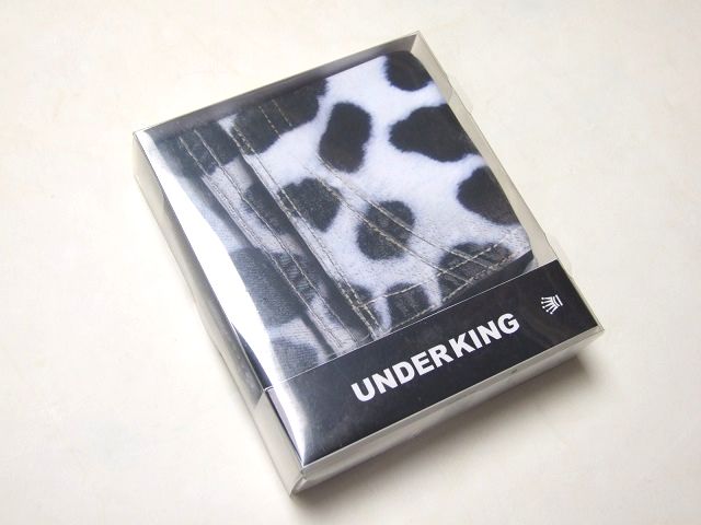 UNDERKING ダルメシアン柄ボクサーパンツ アンダーウェア 男女兼用